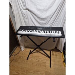 Casio CTK-2300 Keyboard 61 Key Portable Electronic Piano With Stand Works Great